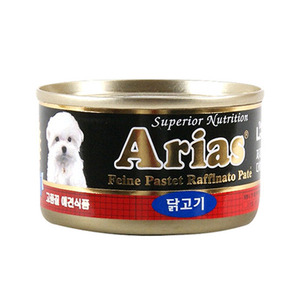아리아스 강아지 캔 (닭고기) 100g [24개]