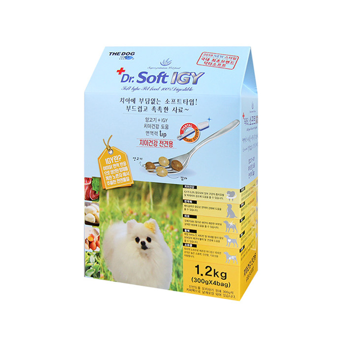 더독 소프트램 IGY(구강케어사료) 1.2kg