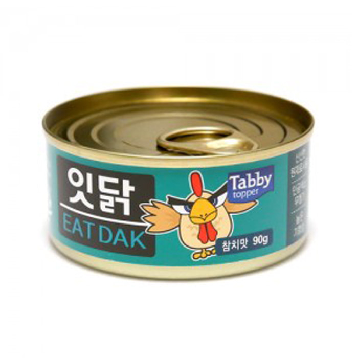 테비 잇닭 닭가슴살캔 90g-참치맛/24개 1박스