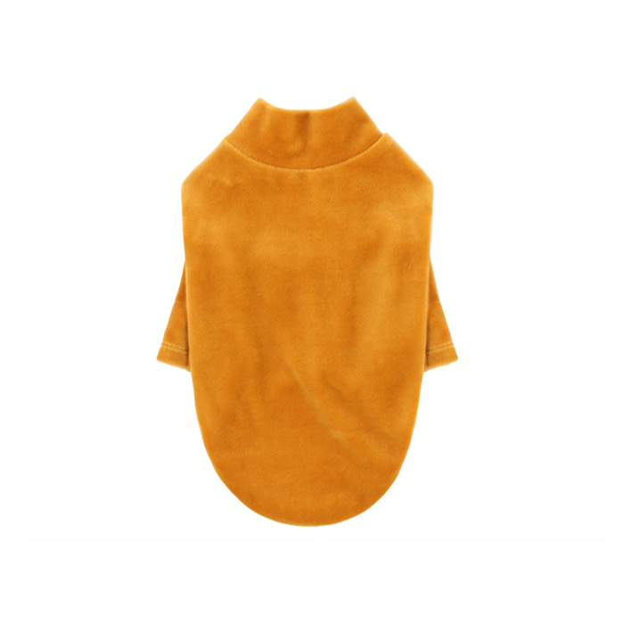 [소프트벨벳 티셔츠] Soft velvet T (Mustard)