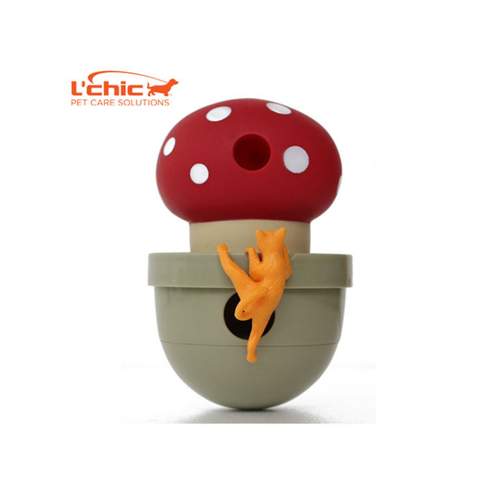 르칙 캣텀블러장난감-빨간버섯(climbing)