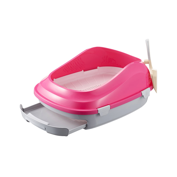 CM 폴라리스 이중거름망 평판 화장실(P1061) 핑크