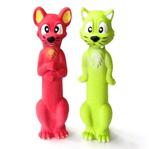 펫모닝 라텍스토이 고양이&amp;쥐 (PMD-175) 색상랜덤