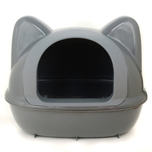 iCAT 아이캣 뉴점보 고양이화장실 - 그레이 