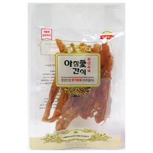 아침애(愛) - 수제간식 닭가슴살(브로콜리) 60g 